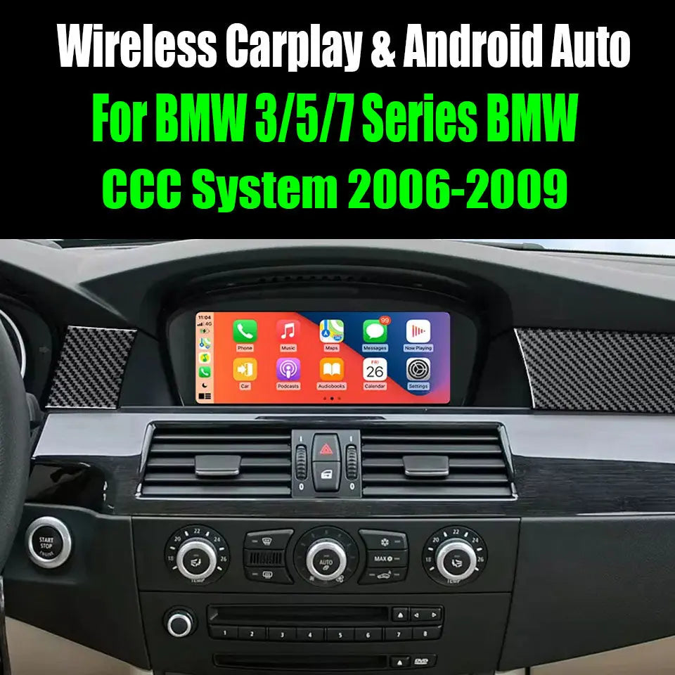 For BMW 3/5/7 Series BMW CCC System 2006-2009 AERISAUTO for Apple CarPlay Module and Android Auto 我的商店