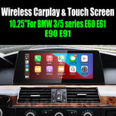 10.25''For BMW 3/5series E60 E61 E90 E91 AERISAUTO for Apple Android screen and Android Auto Aerisauto