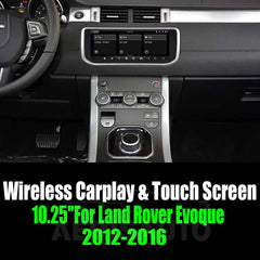 10.25''For Land Rover Evoque 2012-2016 AERISAUTO for Apple Android screen and Android Auto Aerisauto