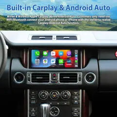 10.25''"For Range Rover V8 L322 2002-2012 AERISAUTO for Apple Android screen and Android Auto Aerisauto