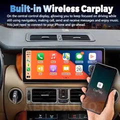 10.25''"For Range Rover V8 L322 2002-2012 AERISAUTO for Apple Android screen and Android Auto Aerisauto