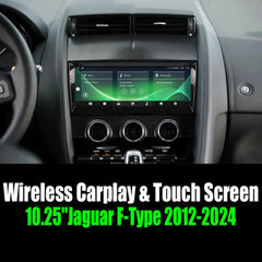 10.25’’Jaguar F-Type 2012-2024 AERISAUTO for Wireless Apple Carplay Android screen and Android Auto