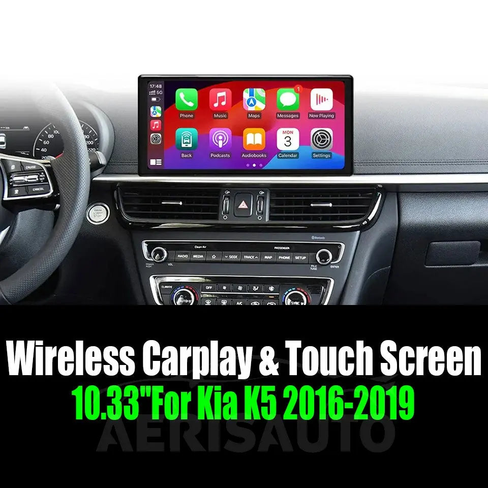 10.33''For Kia K5 2016-2019 AERISAUTO for Apple Android screen and Android Auto Aerisauto