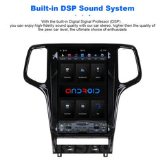 10.4"For Jeep Grand Cherokee 2010-2020 Tesla Style Car Radio AERISAUTO for Apple Android screen and Android Auto Aerisauto