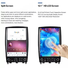 12.1"For Infiniti EX37 2008-2017 Tesla Style Car Radio AERISAUTO for Apple Android screen and Android Auto Aerisauto