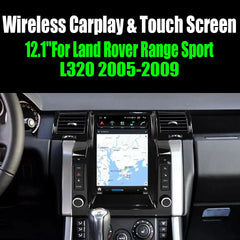 12.1''For Land Rover Range Sport L320 2005-2009 Android 13.0 AERISAUTO for Apple Android screen and Android Auto Aerisauto