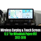 12.3 ''For Mitsubishi Pajero V97 2012-2019 AERISAUTO for Apple Android screen and Android Auto Aerisauto