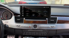 12.3" For Audi A8 S8 D3 D4 2002-2018 AERISAUTO for Apple Android screen and Android Auto Aerisauto
