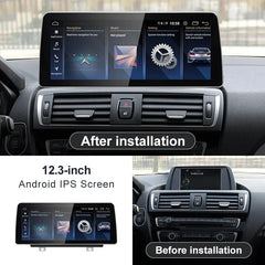 12.3''For BMW 1series F20 F21 Snapdragon 665 NBT AERISAUTO for Apple Android screen and Android Auto Aerisauto