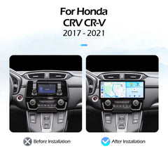 12.3''For Honda CRV CR-V 2017-2021 AERISAUTO for Apple Android screen and Android Auto Aerisauto
