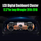 12.3"For Jeep Wrangler 2010-2018 AERISAUTO for LCD Digital Dashboard Cluster Aerisauto
