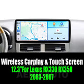 12.3''For Lexus RX330 RX350 2003-2007 AERISAUTO for Apple Android screen and Android Auto Aerisauto