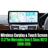 12.3''For Mercedes Benz E Class W212 2009-2015 AERISAUTO for Apple Android screen and Android Auto Aerisauto
