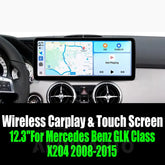 12.3''For Mercedes Benz GLK Class X204 2008-2015 AERISAUTO for Apple Android screen and Android Auto Aerisauto