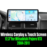 12.3''For Mitsubishi Pajero V73 2004-2011 AERISAUTO for Apple Android screen and Android Auto Aerisauto