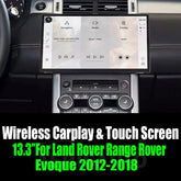 13.3"For Land Rover Range Rover Evoque 2012-2018 AERISAUTO for Apple Android screen and Android Auto Aerisauto