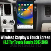13.6" For Toyota Tundra 2007-2013 Tesla Style Car Radio AERISAUTO for Apple Android screen and Android Auto Aerisauto