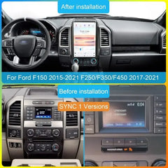 14.4''For Ford F150 F-150 2015-2021 AERISAUTO for Tesla Style Screen Car Radio Stereo Carplay Upgrade Multimedia Player Aerisauto