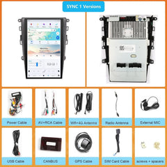 14.4''For Ford Fusion 2013-2020 AERISAUTO for Big Vertical Screen Tesla Style Screen Car Radio Stereo Aerisauto