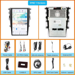 14.4''For Ford Fusion 2013-2020 AERISAUTO for Tesla Style Screen Car Radio Stereo Carplay Upgrade Multimedia Player Aerisauto