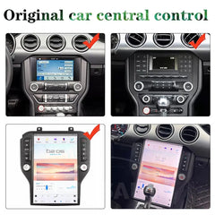 14.4''For Ford Mustang 2015-2023 AERISAUTO for Car Radio Stereo Carplay Upgrade Tesla Style Screen Multimedia Player Aerisauto