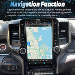 14.5''For Dodge Ram 1500 2500 3500 2019-2023 AERISAUTO for Apple Android screen and Android Auto Aerisauto