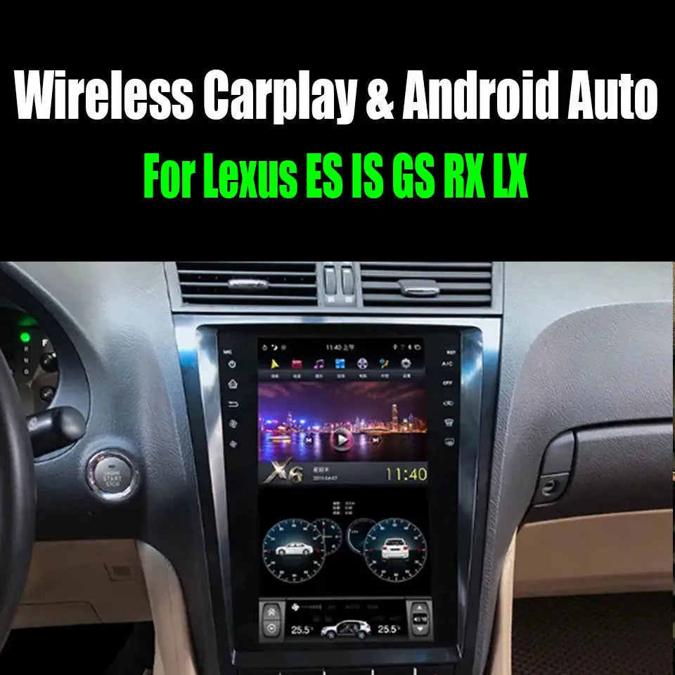For Lexus ES IS GS RX LX AERISAUTO for Apple Android screen and Android Auto 我的商店