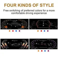 2024 New For BMW 1/2/3/4/5/6/7 Seires X1/X2/X3/X4/X5/X6 Series AERISAUTO for LCD Digital Dashboard Cluster Aerisauto