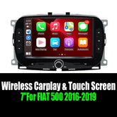7''For FIAT 500 2016-2019 AERISAUTO for Apple Android screen and Android Auto Aerisauto