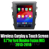 9.7''For Ford Mondeo Fusion MK5 2013-2018 AERISAUTO for Apple Android screen and Android Auto Aerisauto