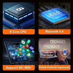 9''For Acura TSX 2003 - 2008 For Honda inspire 4 2003 - 2007 Android 14 AERISAUTO for Apple Android screen and Android Auto Aerisauto