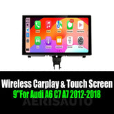 9''For Audi A6 C7 A7 2012-2018 AERISAUTO for Apple Android screen and Android Auto Aerisauto