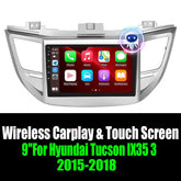 9''For Hyundai Tucson IX35 3 2015-2018 AERISAUTO for Apple Android screen and Android Auto Aerisauto