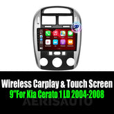 9''For Kia Cerato 1 LD 2004-2008 AERISAUTO for Apple Android screen and Android Auto Aerisauto