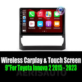 9''For Toyota Innova 2 2015 - 2023 AERISAUTO for Apple Android screen and Android Auto Aerisauto