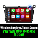 9‘’For Toyota RAV4 4 XA40 5 XA50 2012-2018 AERISAUTO for Apple Android screen and Android Auto Aerisauto