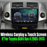 9''For Toyota RAV4 Rav 4 2005-2013 AERISAUTO for Apple Android screen and Android Auto Aerisauto