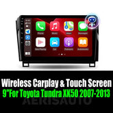 9''For Toyota Tundra XK50 2007-2013 AERISAUTO for Apple Android screen and Android Auto Aerisauto