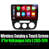 9''For Volkswagen Jetta 5 2005-2010 AERISAUTO for Apple Android screen and Android Auto Aerisauto