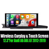 Android 14 12.3''For Audi A6 A6L A7 2012-2019 AERISAUTO for Apple Android screen and Android Auto Aerisauto