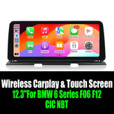 Android 14 12.3''For BMW 6 Series F06 F12 CIC NBT AERISAUTO for Apple Android screen and Android Auto Aerisauto