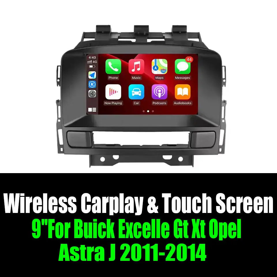 Android 14 9''For Buick Excelle Gt Xt Opel Astra J 2011-2014 AERISAUTO for Apple Android screen and Android Auto Aerisauto