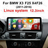 BMW X3 F25 / X4 F26 (2011-2016) 12.3-Inch Linux Car Multimedia Screen | 3s Fast Boot | Wireless CarPlay & Android Auto Aerisauto