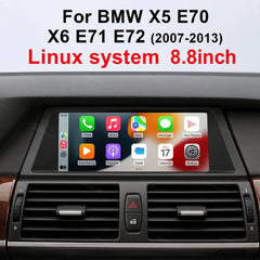 BMW X5 E70 / X6 E71 E72 (2007-2013) 8.8-Inch Touch Screen Linux Multimedia Display | 3s Fast Boot | Wireless CarPlay & Android Auto Aerisauto