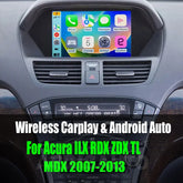 For Acura ILX RDX ZDX TL MDX 2007-2013 AERISAUTO for Apple CarPlay Module and Android Auto Aerisauto