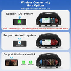 For BMW 1 2 3 4 5 6 7 Series X1 X2 X3 X4 X5 X6 GT 2010-2019 AERISAUTO for Carplay LCD Digital Dashboard Cluster Aerisauto