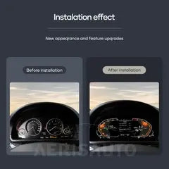 For BMW 1 2 3 4 5 6 7 Series X1 X2 X3 X4 X5 X6 GT 2010-2019 AERISAUTO for LCD Digital Dashboard Cluster Aerisauto