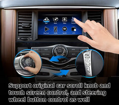 For Infiniti Q50 QX50 QX60 QX80 2012-2024 AERISAUTO for Apple CarPlay Module and Android Auto Aerisauto