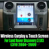 For Land Rover Discovery 3 LR3 L319 2004~2009 Tesla Style Car Radio AERISAUTO for Apple Android screen and Android Auto Aerisauto
