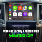 For Infiniti Q50 2014-2022 AERISAUTO for Apple CarPlay Module and Android Auto 我的商店